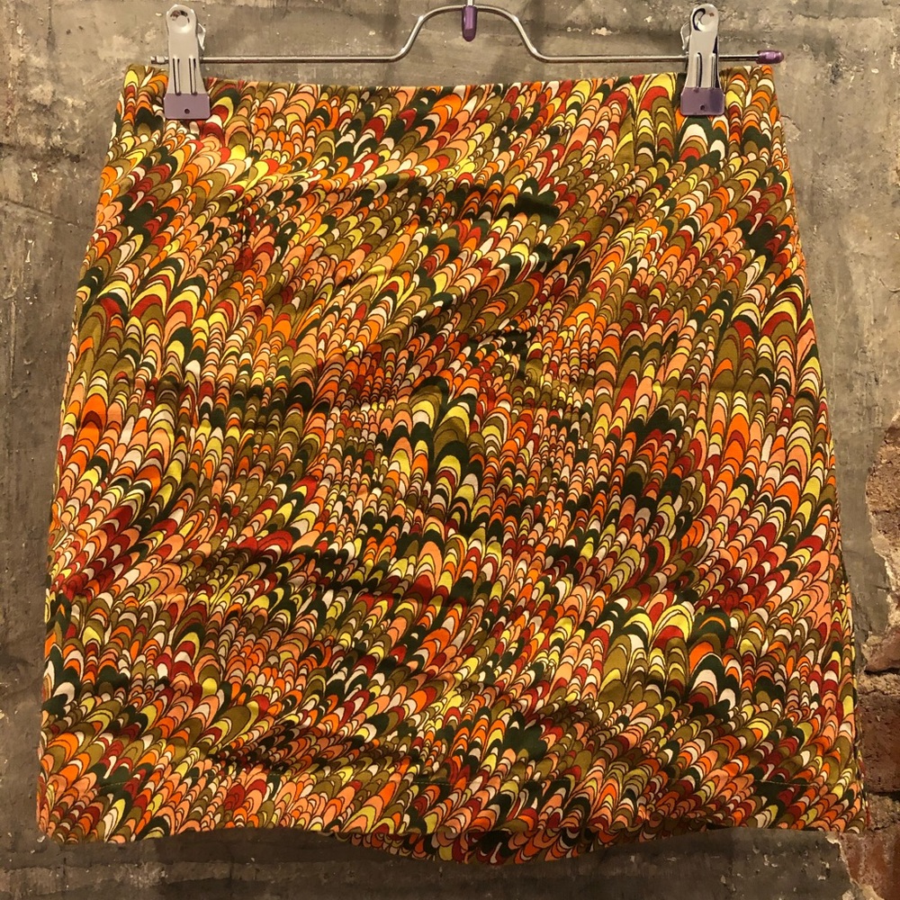 Psychedelic Retro Skirt